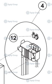 ГИДРОБАК ДЛЯ ЛЬДОГЕНЕРАТОРА APACH COOK LINE AGB9519B 353065 353065 - фото 100425