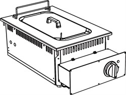 ФРИТЮРНИЦА ВСТРАИВАЕМАЯ 700 СЕРИИ APACH CHEF LINE SLDI7FRIE4S10 354631 354631 - фото 108272