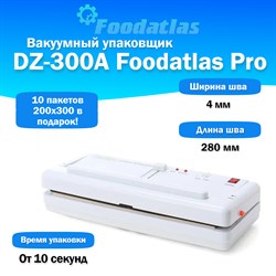 Вакуумный упаковщик DZ-300A Foodatlas Pro УТ000008044 - фото 113914