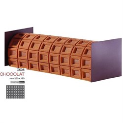 Коврик Pavoni CHOCOLAT 25*19 см, силикон, Италия 81230157 - фото 124958