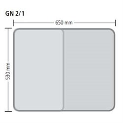 Гастроемкость GN 2/1-40 мм, 10 л, нерж. 7021040 7021040 - фото 136236