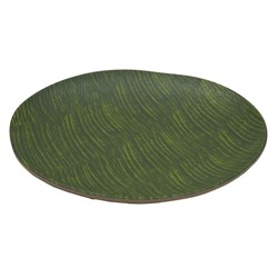 Блюдо поднос меламиновый 26*26*3.5см   Green Banana Leaf P.L. 81290138 - фото 165074