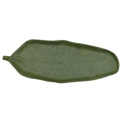 Блюдо поднос меламиновый 64.5*24*3.5см  P.L. Green Banana Leaf 81290149 - фото 165196