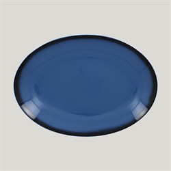 Блюдо овальное RAK Porcelain LEA Blue (синий цвет) 26 см 81223518 - фото 166028