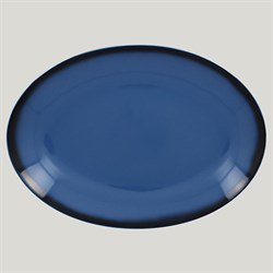 Блюдо овальное RAK Porcelain LEA Blue (синий цвет) 32 см 81223517 - фото 166030