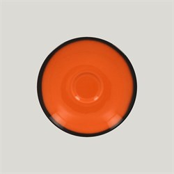 Блюдце RAK Porcelain LEA Orange 17 см, к чашке 81223534 (оранжевый цвет) 81223535 - фото 166609