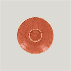 Блюдце RAK Porcelain Twirl Coral 17 см 81223422 - фото 166627