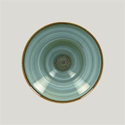 Глубокая тарелка RAK Porcelain Twirl Lagoon 320 мл, 23*8 см 81220475 - фото 166739