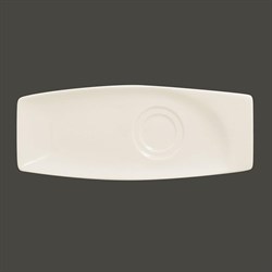 Прямоугольное блюдце RAK Porcelain Mazza 26*10 см 81220380 - фото 166991