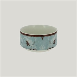 Салатник RAK Porcelain Peppery круглый штабелируемый 300 мл, d 10 см, голубой цвет 81220603 - фото 168708