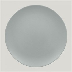 Тарелка RAK Porcelain Neofusion Mellow Pitaya grey круглая плоская 29 см (серый цвет) 81221316 - фото 172620