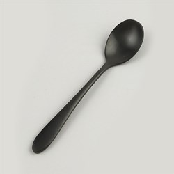 Ложка чайная ,покрытие PVD,черный матовый цвет,серия "Alessi-Black"  P.L. 81280012 - фото 176182