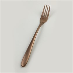 Вилка столовая ,покрытие PVD,цвет матовая медь,серия "Alessi-Copper"  P.L. 81280006 - фото 176786