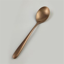 Ложка столовая ,покрытие PVD,цвет матовая медь,серия "Alessi-Copper"  P.L. 81280007 - фото 176855