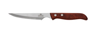 Нож для стейка 115 мм Wood Line Luxstahl [HX-KK069-A] кт2510 - фото 214563