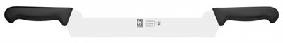 Нож для сыра 300/580 мм. с двумя ручками, черный PRACTICA Icel /1/6/ 56044 - фото 220867