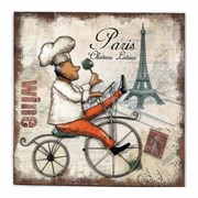 Картина "Paris" 50*50*4,5 см, P.L. Proff Cuisine 99000041