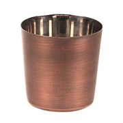 Стакан Antique Copper для подачи 400 мл, d 8,5 см, h 8,5 см, нержавейка, P.L. Proff Cuisine 81240025