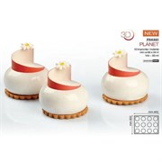 Форма кондитерская Pavoni PLANET 40*30 см, силикон, р-р ячейки: d 66 мм, h 34 мм, Италия 81230168