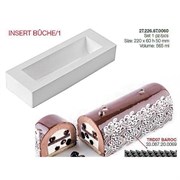 Форма кондитерская Silikomart INSERT BUCHE/1 22*6 см, h 5 см, силикон, Италия 81230222