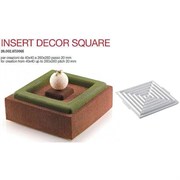 Форма кондитерская Silikomart INSERT DECOR SQUARE 26*26 см, h 2 см, силикон, Италия 81230227