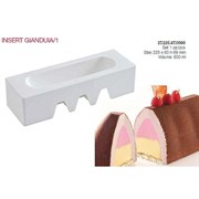 Форма кондитерская Silikomart INSERT GIANDUIA/1 22,5*6 см, h 6,9 см, силикон, Италия 81230225