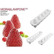 Форма кондитерская Silikomart MORA & LAMPONE, ячейки d 6,5 см, h 6,7 см, силикон, Италия 81230196