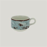 Чашка RAK Porcelain Peppery круглая штабелируемая 230 мл, голубой цвет 81220271