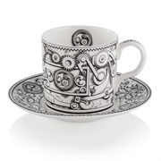 Чашка 90 мл, Steampunk White , фарфор костяной 8114BC134 8114BC134