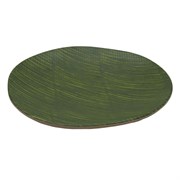 Блюдо поднос меламиновый 20.5*20.5*3см Green Banana Leaf    P.L. 81290137