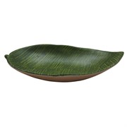 Блюдо поднос меламиновый 23*13см  P.L. Green Banana Leaf 81290142