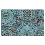 Блюдо поднос GN 1/4 меламиновый 26.5*16.2см  Damask Blue   P.L. 81290130