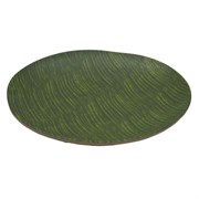 Блюдо поднос меламиновый 26*26*3.5см   Green Banana Leaf P.L. 81290138