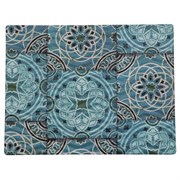 Блюдо поднос GN 1/2 меламиновый 25*32.5см   Damask Blue  P.L. 81290132