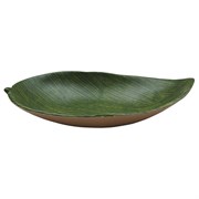 Блюдо поднос меламиновый 37.8*22.9см  h=7см  P.L. Green Banana Leaf 81290145