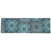 Блюдо поднос GN 2/4 меламиновый 53*16.2см  Damask Blue   P.L. 81290133