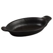 Блюдо для подачи и запекания  Black Raw Steller 18,5*12,5*3,5 см, P.L. Proff Cuisine 81223454