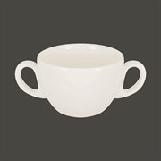 Бульонница с двумя ручками RAK Porcelain Barista 280 мл, h 6,3 см 81220362