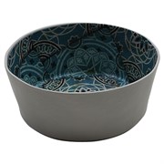 Салатник меламиновый 24.2*9.8 см Damask Blue   P.L. 81290129