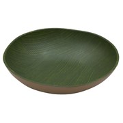 Салатник меламиновый 31.5*31.5*8.5 см  P.L. Green Banana Leaf 81290140