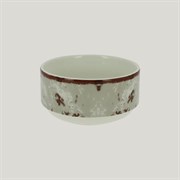 Салатник RAK Porcelain Peppery круглый штабелируемый 300 мл, d 10 см, серый цвет 81220604