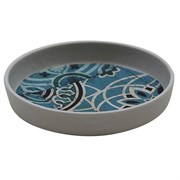 Блюдо поднос меламиновый 12.3*2.6см  Damask Blue   P.L. 81290120