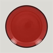 Тарелка круглая RAK Porcelain LEA Red 27 см (красный цвет) 81223508