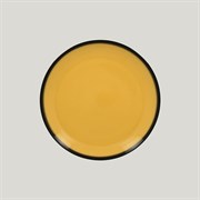 Тарелка круглая RAK Porcelain LEA Yellow 27 см (желтый цвет) 81223398