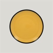 Тарелка круглая RAK Porcelain LEA Yellow 29 см (желтый цвет) 81223397