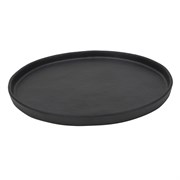 Блюдо тарелка меламиновая 27*2см  P.L. BLACK FINISH 81222115