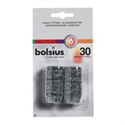 Подставки Bolsius фольгированные для свечей в подсвечниках, 30 шт/уп 81200781