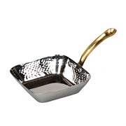 Сковородка порционная с ручкой 15*3 см, нержавейка, P.L. Proff Cuisine 81241048