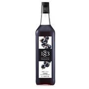 Сироп 1883 Maison Routin Черная смородина (Blackcurrant), 1 л, стекло 81230013