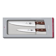 Набор универсальных ножей Victorinox 15/22 см, деревянная ручка, ручка розовое дерево 70001095